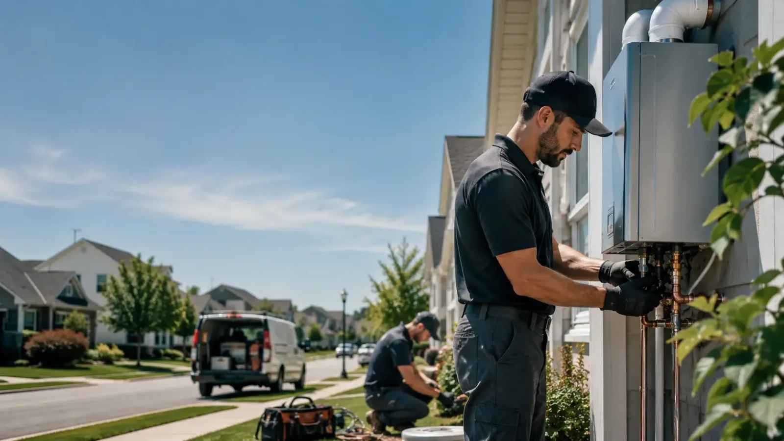 Tankless Water Heater Installation in Wellman, TX